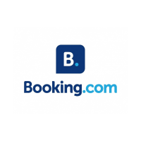 Logo of our voiceover client Booking.com