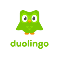 Logo of our voiceover client duolingo