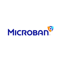 Logo of our voiceover client Microban