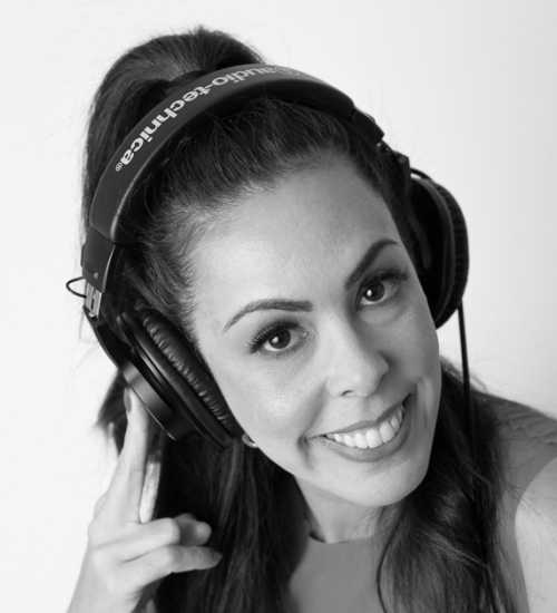 Monika B -  voiceover artist with deVine Voices  voiceover agency