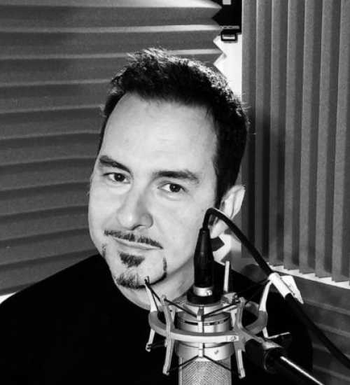 Joe P -  voiceover artist with deVine Voices  voiceover agency
